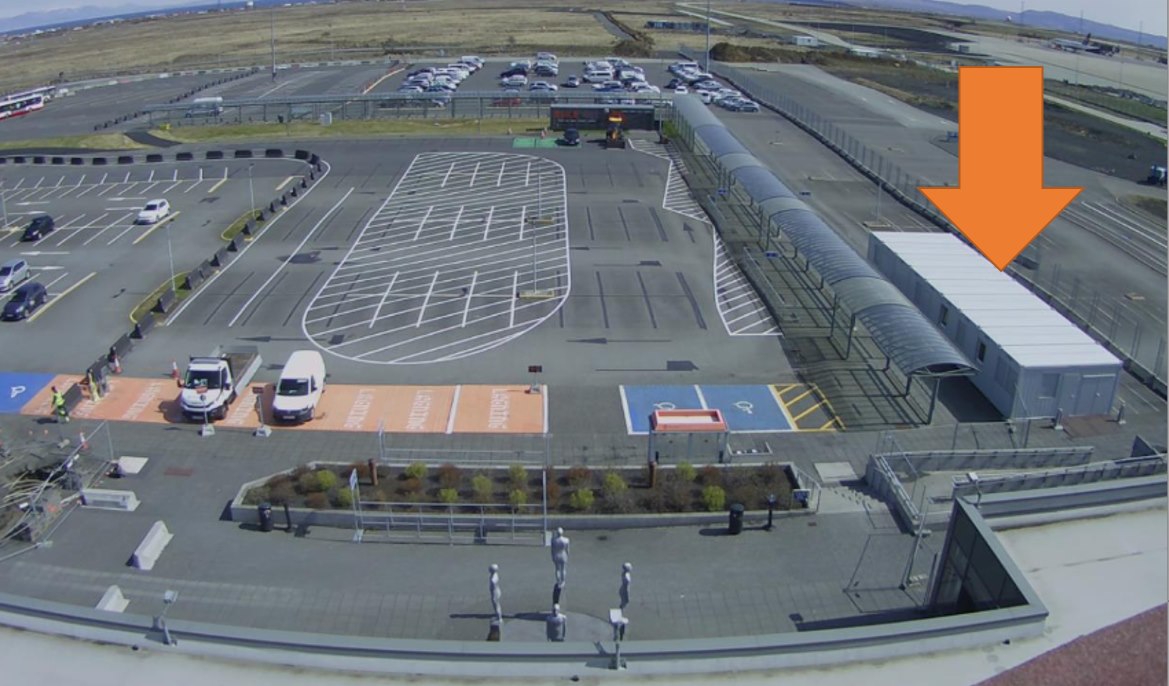 Covid testing moved at Keflavik Airport